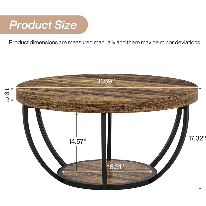 Round Coffee Table/31.7