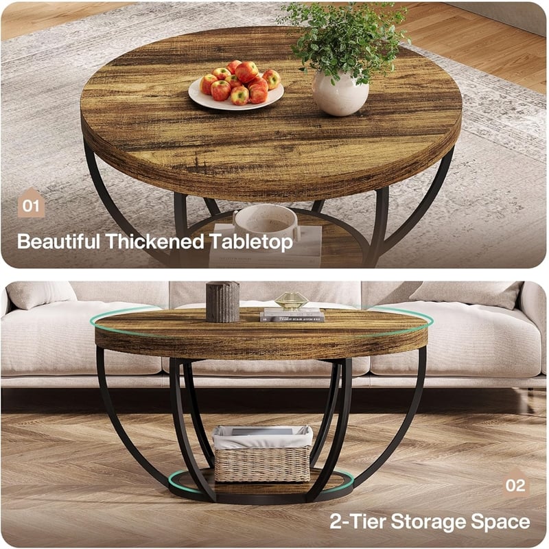 Round Coffee Table/31.7