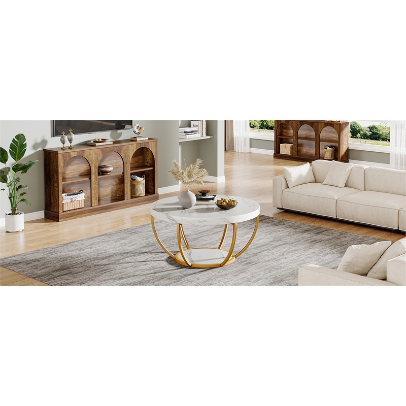 Modern Round Coffee Table/31.7