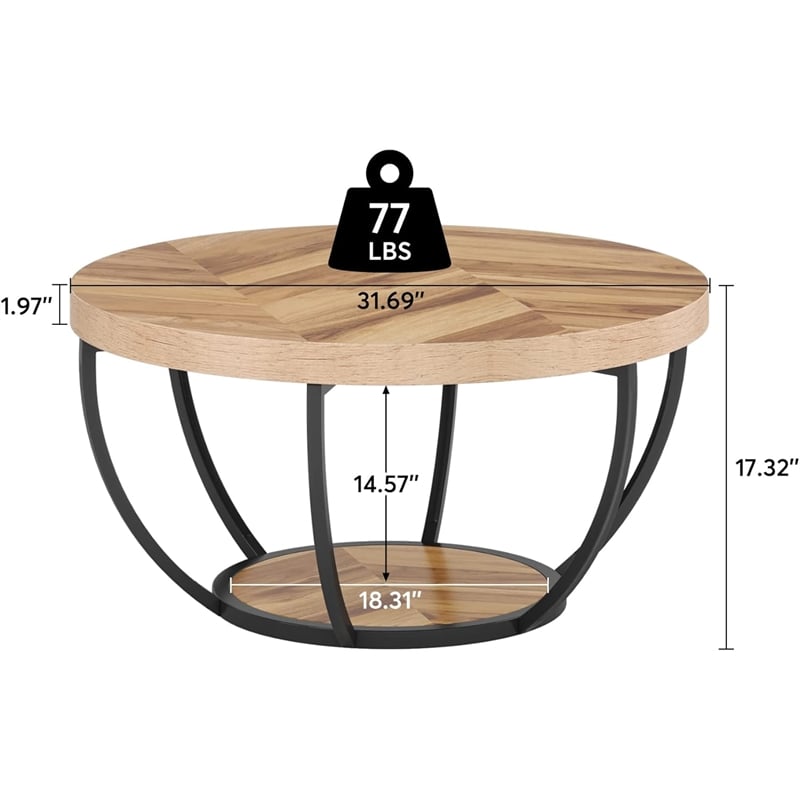 Round Coffee Table/31.7