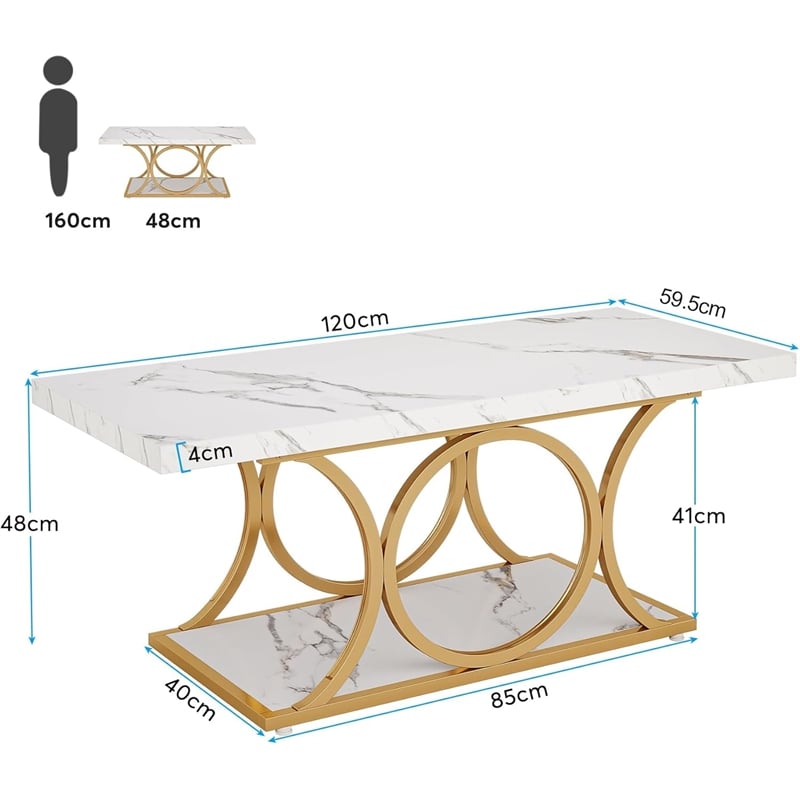 Rectangle Coffee Table/47.24