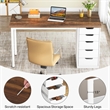 Computer Desk with 5 Drawers/47