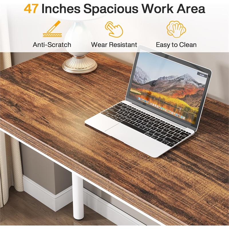 Computer Desk with 5 Drawers/47