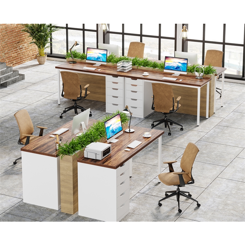Computer Desk with 5 Drawers/47