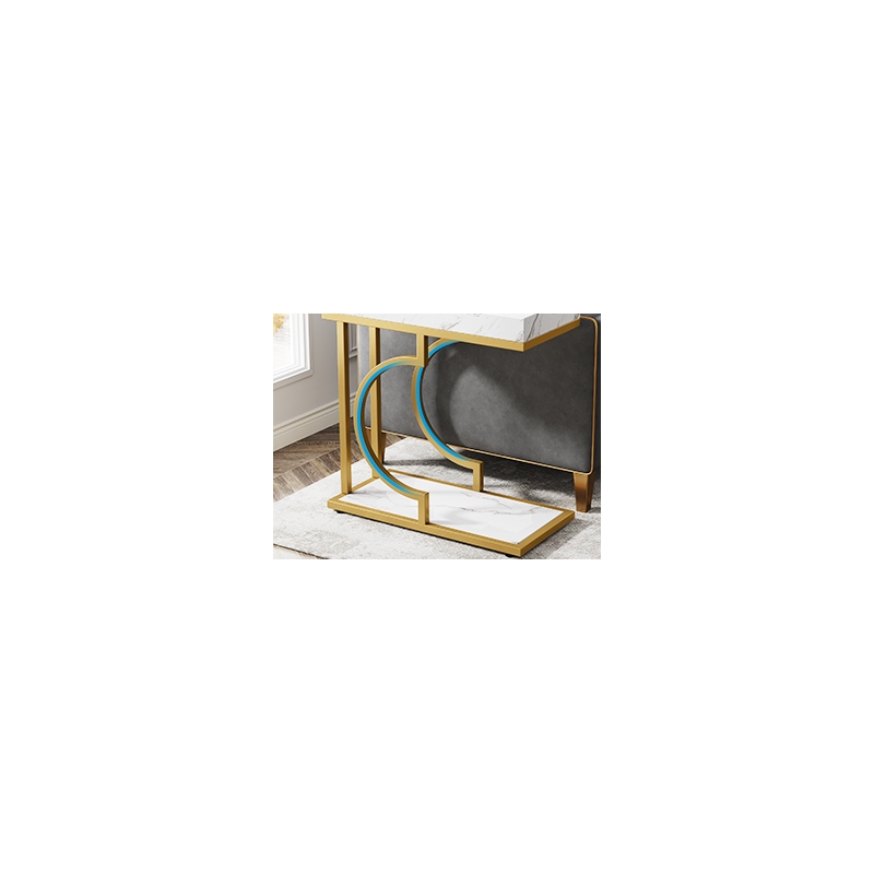 Premium C-Shaped Sofa Side Table/23.6
