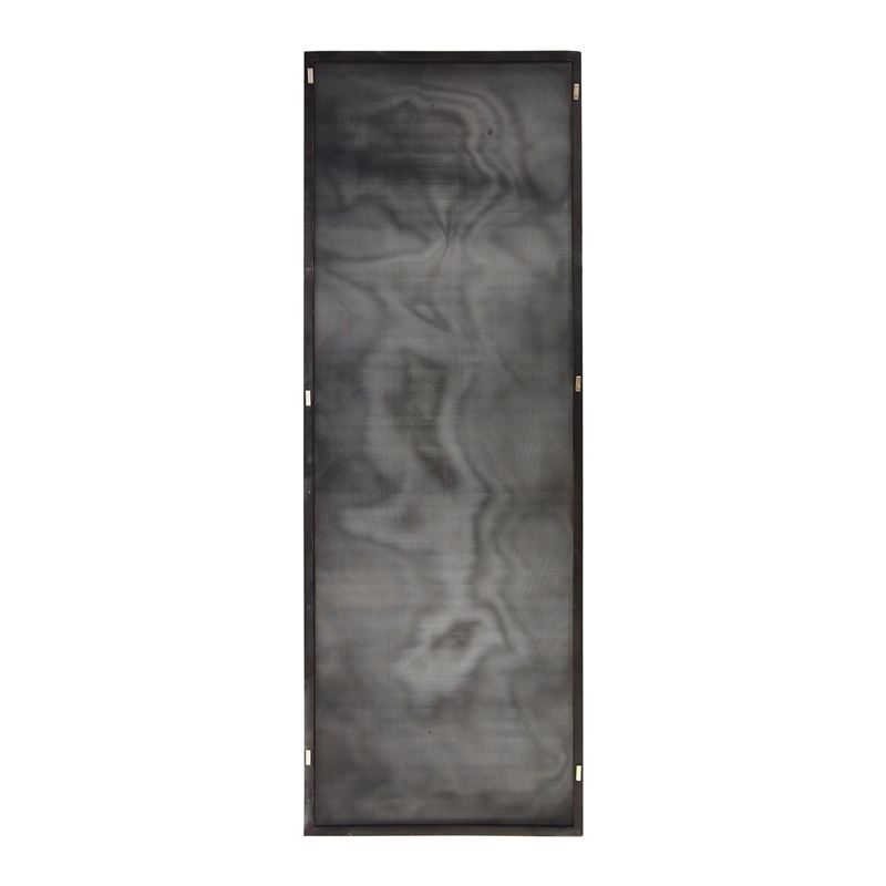 KaMic Polyurethane Swing Door with Right-Hand Double Inward in Espresso
