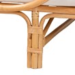bali & pari Davida Modern Bohemian Natural Brown Rattan Daybed