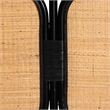 bali & pari Ramsey Black and Brown Rattan Queen Size Standalone Headboard
