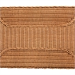 bali & pari Minahasa Bohemian Light Honey Braided Rattan Side Table