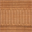 bali & pari Minahasa Bohemian Light Honey Braided Rattan Side Table
