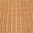 bali & pari Nina Light Honey Braided Rattan End Table with Glass Tabletop
