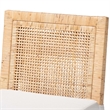 bali & pari Sofia Bohemian Natural Rattan Bar Stool