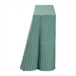 bali & pari Palm Bohemian Seafoam Green Scallop Rattan Console Table