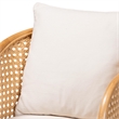 bali & pari Niko Bohemian Light Honey Rattan Arm Chair