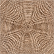 bali & pari Cady Japandi Natural Seagrass Side Table