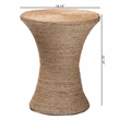 bali & pari Cady Japandi Natural Seagrass Side Table