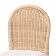 bali & pari Bilu Bohemian Natural Rattan Dining Chair