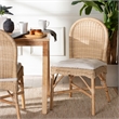 bali & pari Bilu Bohemian Natural Rattan Dining Chair