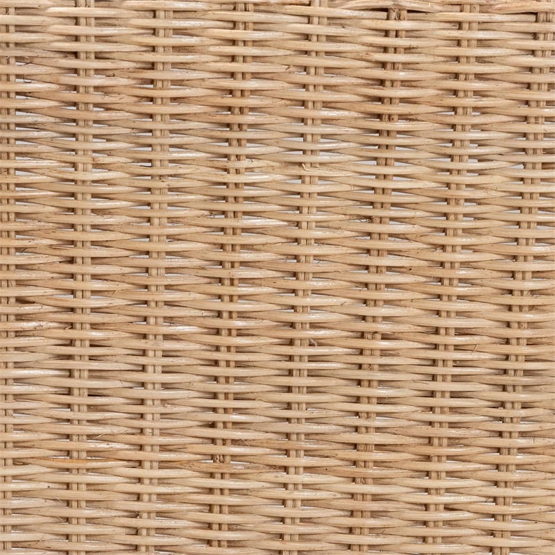 bali & pari Zaira Modern Bohemian Natural Rattan Arm Chair