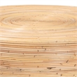 bali & pari Tokyo Laminated Natural Rattan Coffee Table
