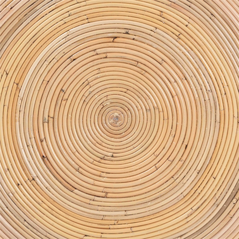 bali & pari Tokyo Laminated Natural Rattan Coffee Table