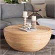 bali & pari Tokyo Laminated Natural Rattan Coffee Table
