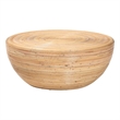 bali & pari Tokyo Laminated Natural Rattan Coffee Table