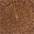 bali & pari Riau Handwoven Seagrass Coffee Table with Wooden Legs