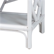 bali & pari Daina Natural Rattan Nightstand with Drawer and Open Shelves