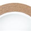 bali & pari Nieva Round Woven Rope Mirror