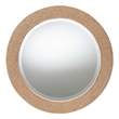 bali & pari Nieva Round Woven Rope Mirror