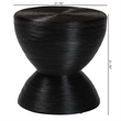 bali & pari Tokyo Laminated Natural Rattan Side Table