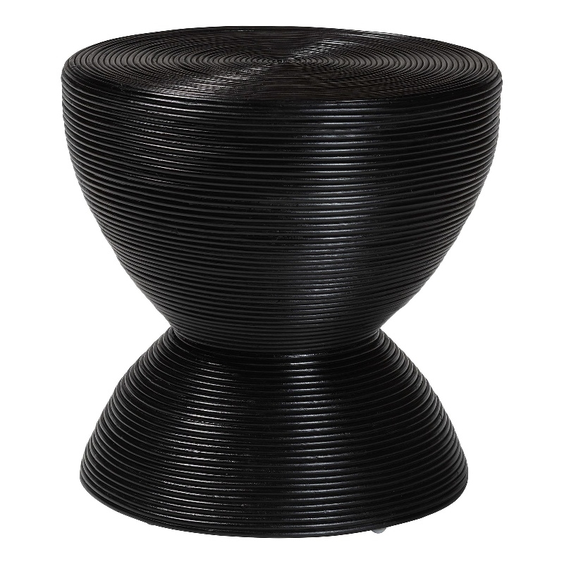 bali & pari Tokyo Laminated Natural Rattan Side Table