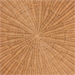 bali & pari Abel Natural Rattan Coffee Table with Splayed Legs