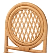 bali & pari Oxford Rattan Counter Stool - Handwoven Cane Counter Height Chair