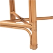 bali & pari Oxford Rattan Counter Stool - Handwoven Cane Counter Height Chair