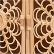 bali & pari Acelin Natural Rattan Storage Cabinet
