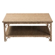 bali & pari Ganit Handwoven Seagrass Coffee Table - Square Center Table