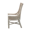 bali & pari Bella Rattan Dining Chair with Cushion - Grey