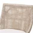 bali & pari Bella Swivel Rattan Bar Stool with Cushion - Grey