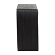 bali & pari Abebi Black Rattan Console Table