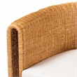bali & pari Amaya 5-Piece Round Rattan Dining Set