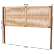 bali & pari Holitz Natural Rope Woven King Headboard