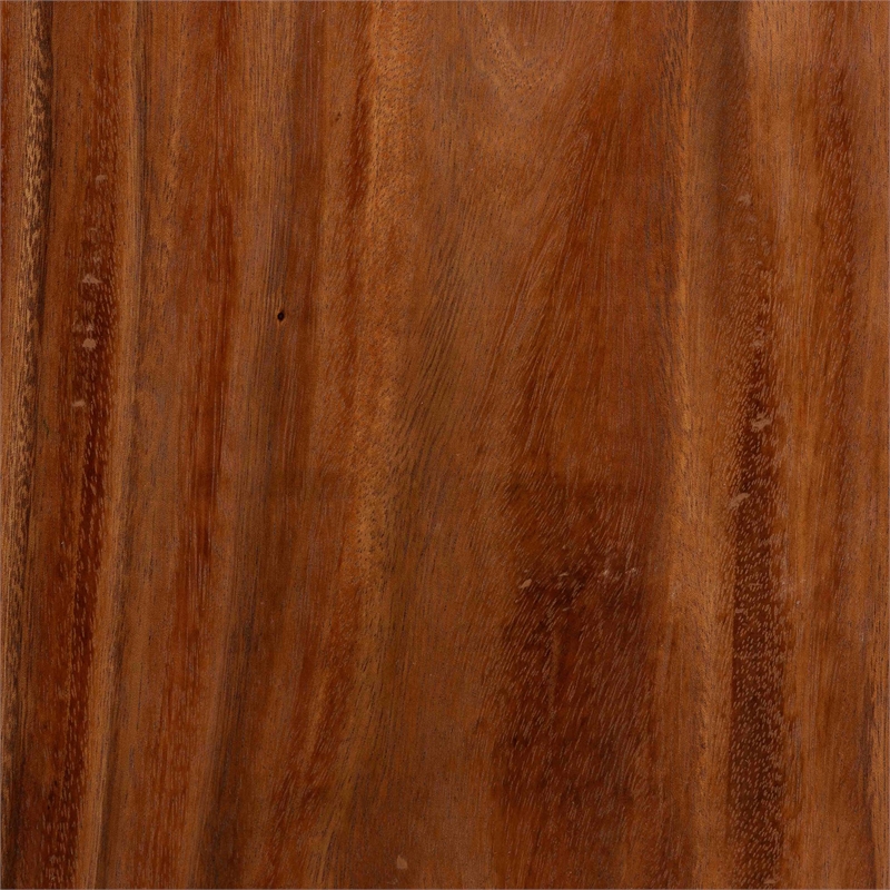 bali & pari Luan Suar Wood Dining Chair - Handcrafted Solid Wood Seat