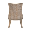 bali & pari Derris Natural Rattan Dining Chair with Cushion
