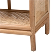 bali & pari Natania Natural Rattan 4-Tier Display Shelf