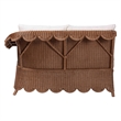 bali & pari Detta Natural Rattan 4-Piece Sectional Set