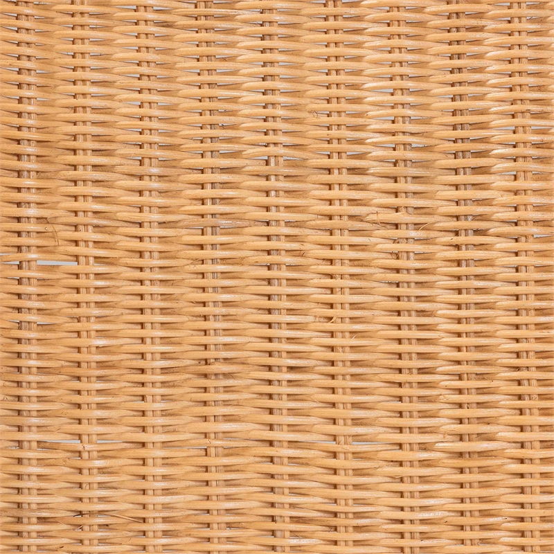 bali & pari Maya Natural Rattan Accent Chair Light Honey