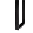 bali & pari Apio Wood Epoxy Resin Console Table with Glass Inlay