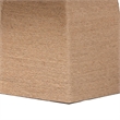 bali & pari Lenka Natural Jute Coffee Table Textured Handwoven Cocktail Table